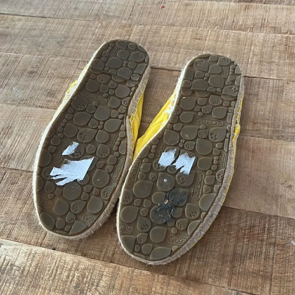 Superga | espadrilles | yellow | women’s size 8
